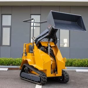390 Monocylinder Tracked Skid Steer Loader Compact Power for Tight Spaces