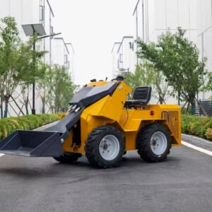 490 Twin-Cylinder Wheeled Skid Steer Loader: Enhanced Power and Mobility