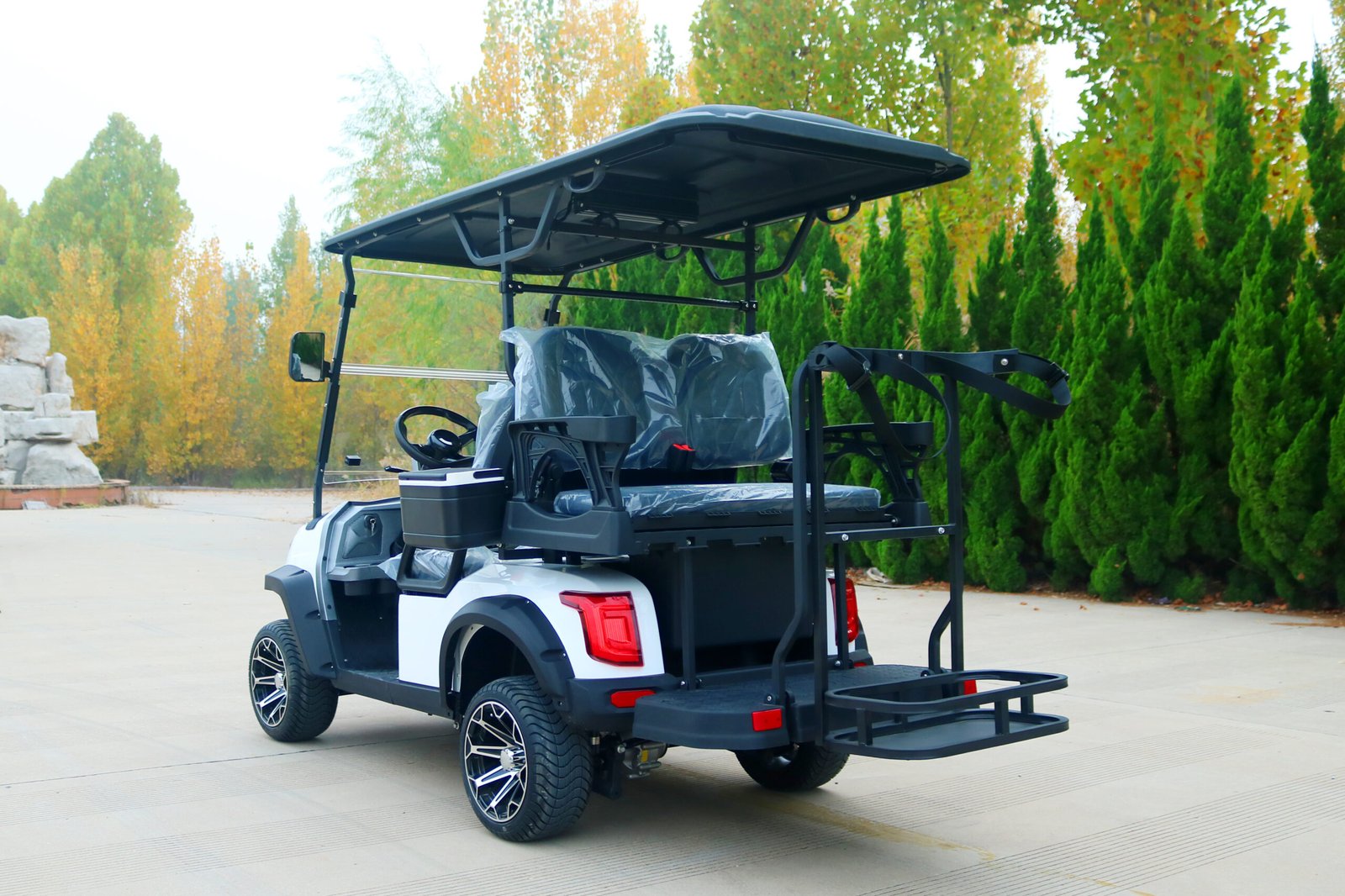 VR-D2+2 4-Seater Electric Golf Cart Enhanced Capacity with Off-Road Capability - 图片 3