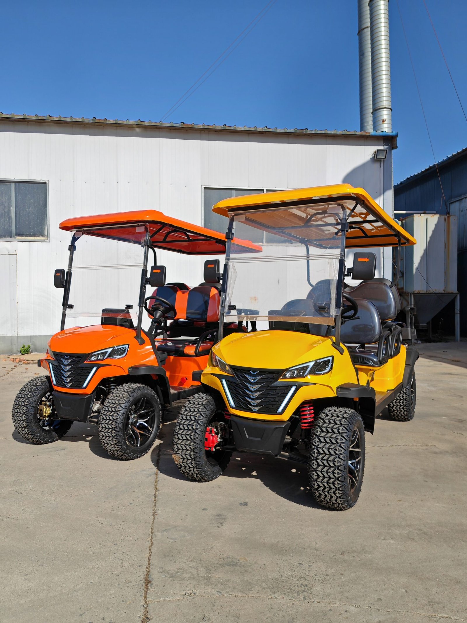 VR-C2+2 4-Seater Electric Golf Cart Versatile All-Terrain Performance