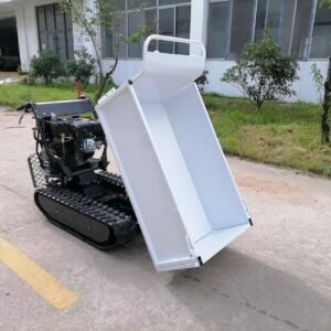 0301C Tracked Dumper with Hydraulic Tipping & Platform: All-Terrain Material Handling Solution