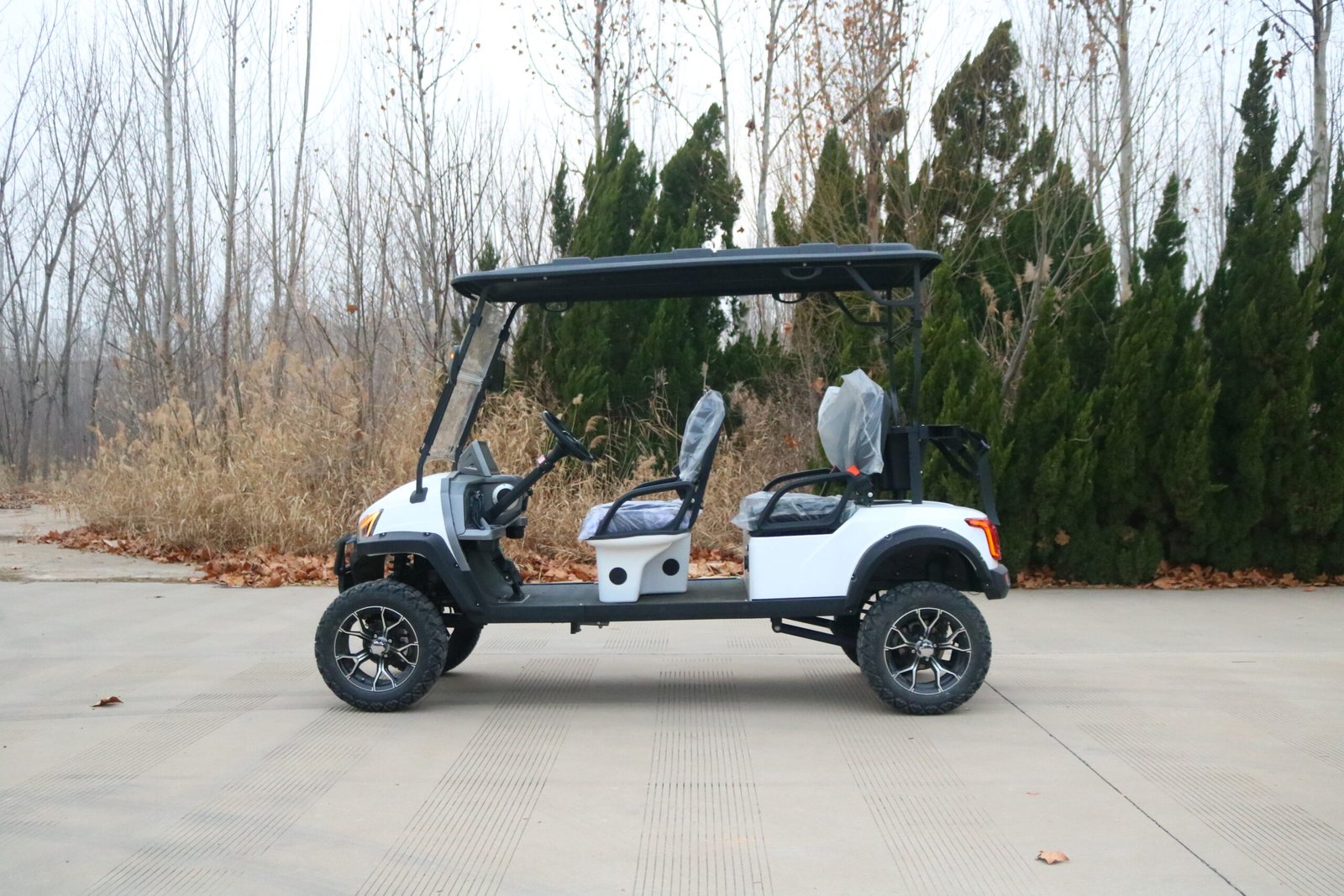 VR-D4 4-Seater Electric Golf Cart Robust Performance for All-Terrain Applications - 图片 4