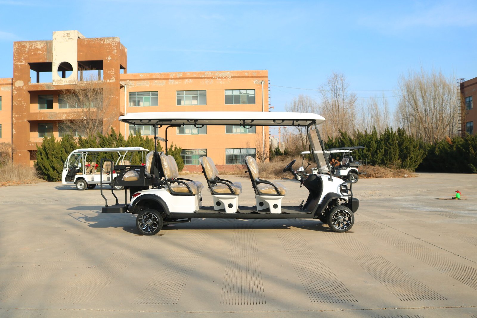 VR-F4+2 6-Seater Electric Golf Cart Versatile All-Terrain Performer - 图片 3