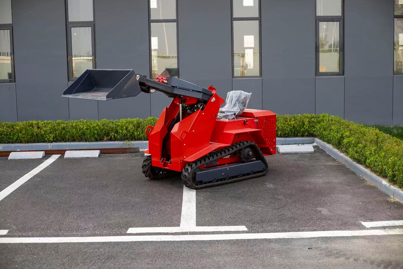 490 Twin-Cylinder Tracked Skid Steer Loader Optimized Performance for Demanding Tasks - 图片 2
